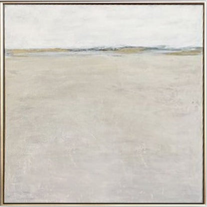 34 Beige Maleri - Minimalistisk