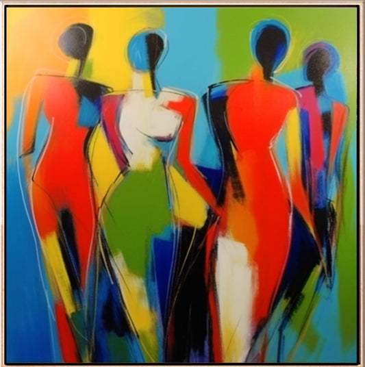 907 Abstrakte Figurer - Elegance