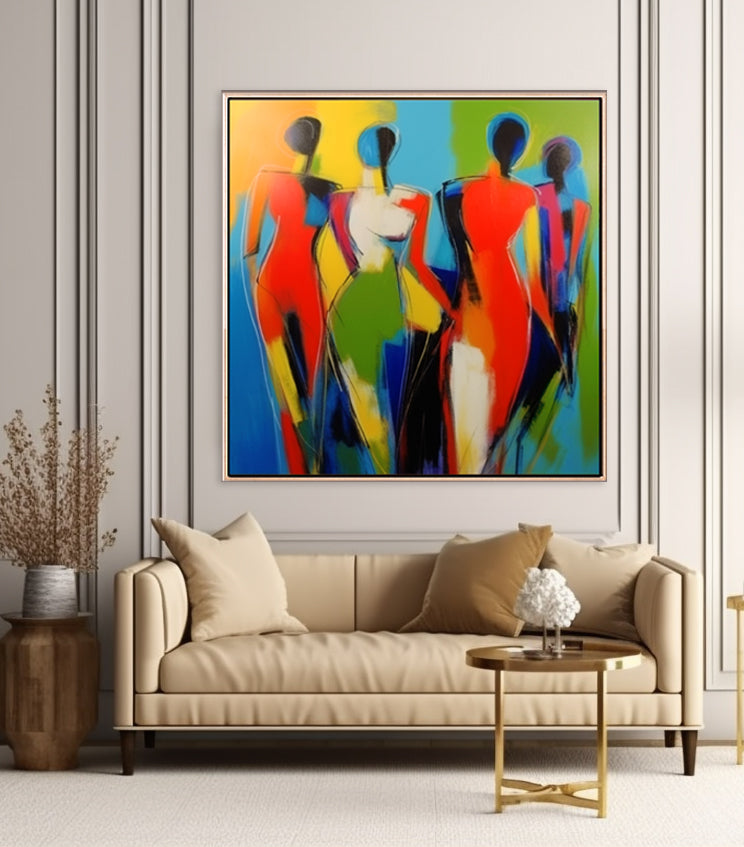 907 Abstrakte Figurer - Elegance