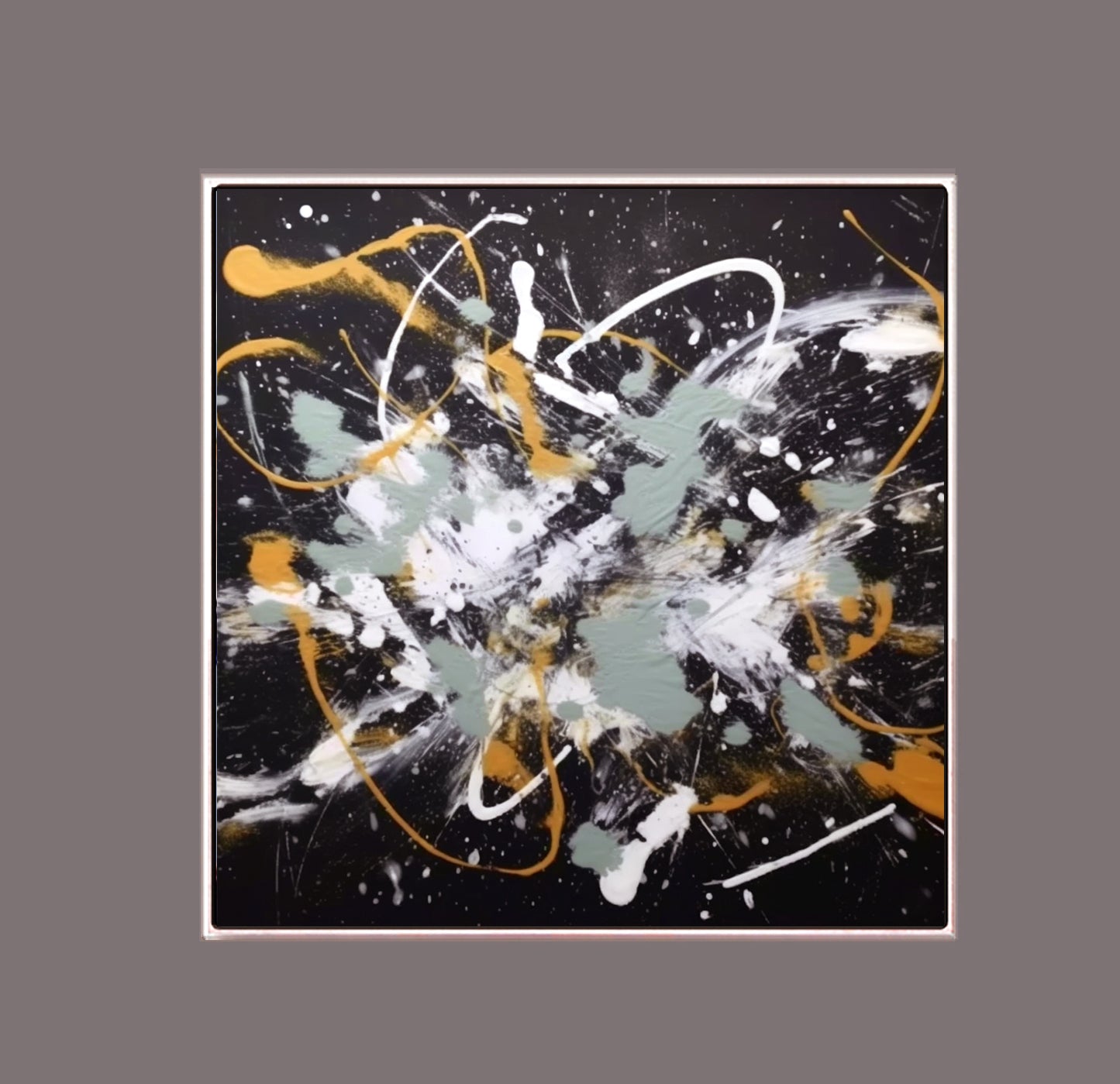 20B Abstrakt maleri - Galaxy