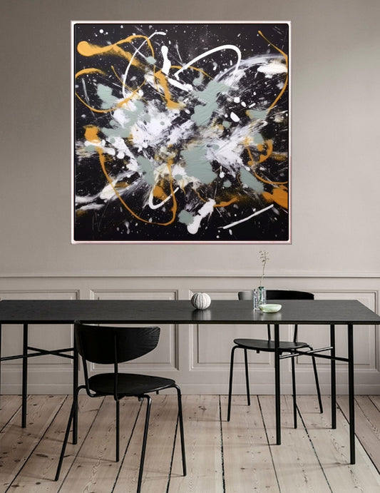 20B Abstrakt maleri - Galaxy