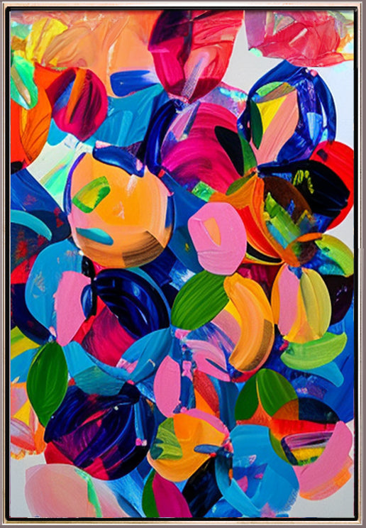 172 Maleri - Farverigt