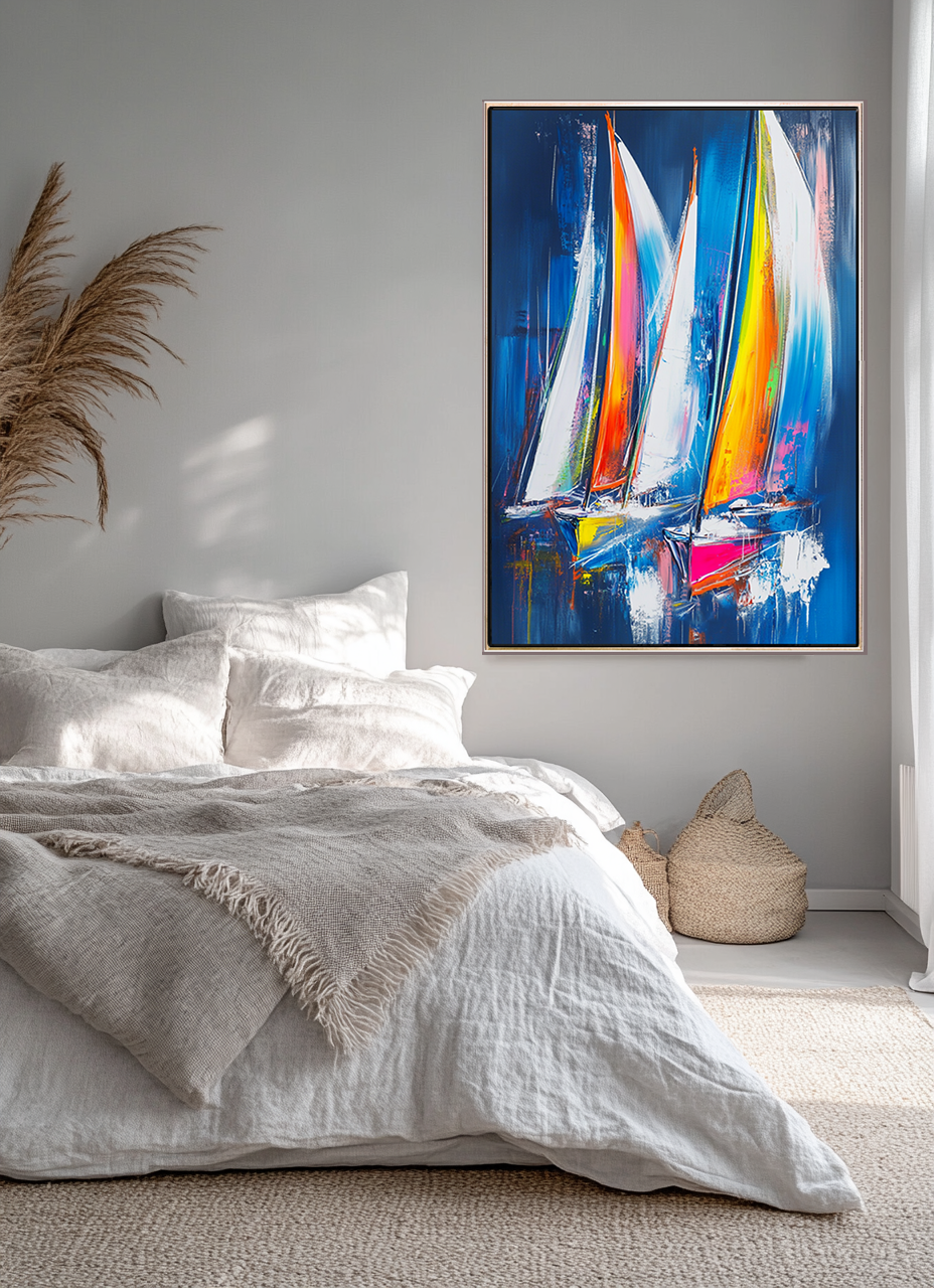 14A Abstrakt - Sejlbåde