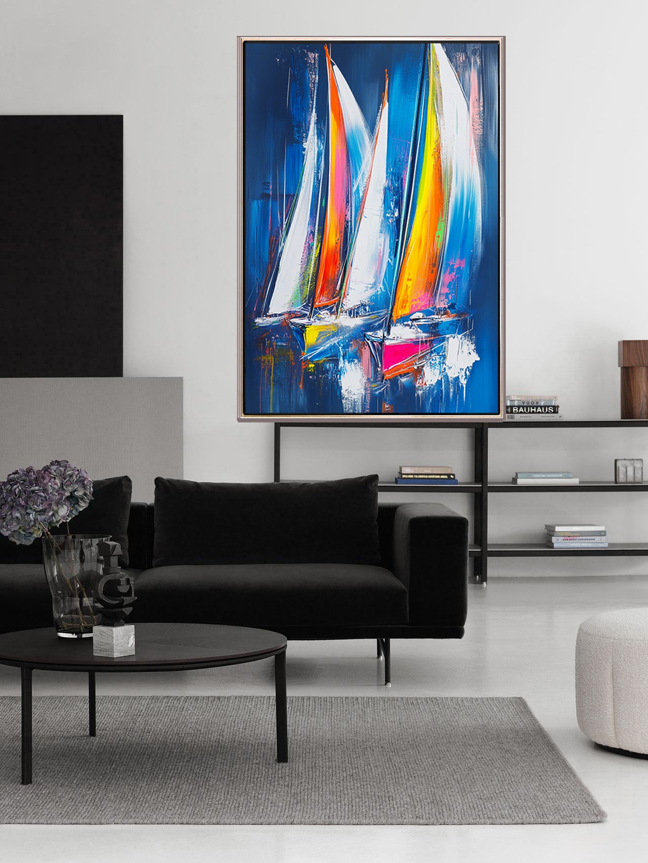 14A Abstrakt - Sejlbåde