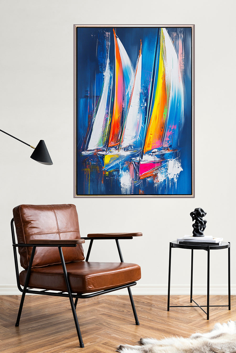 14A Abstrakt - Sejlbåde