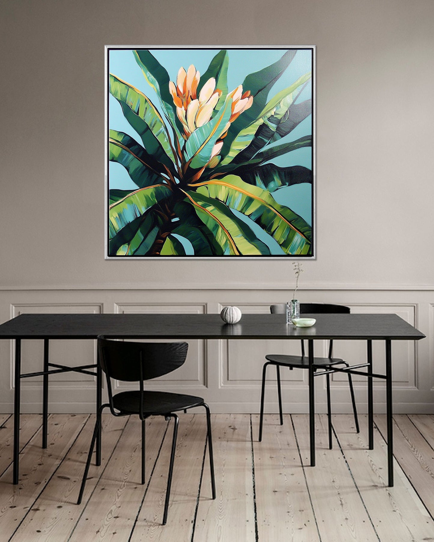 340 Grøn blomst