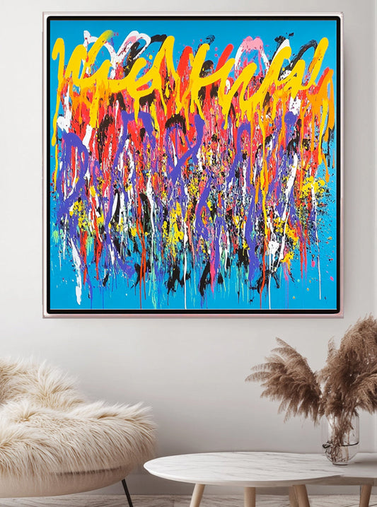 351 Maleri - Abstrakt