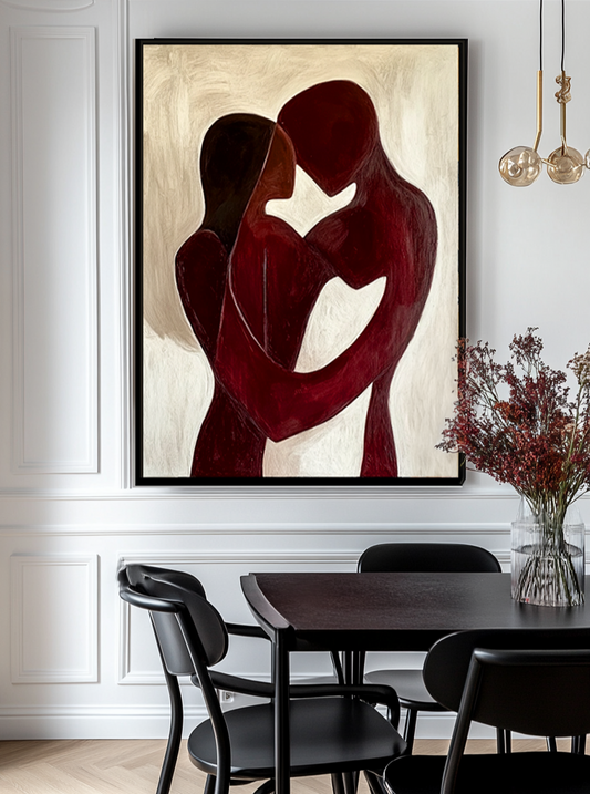 16 Abstrakt Maleri - Kærlighed