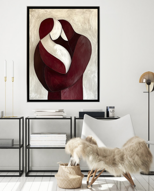 336 Abstrakt Maleri - Kærlighed