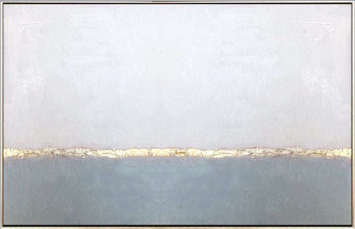272A Maleri med Guld - Minimalistisk