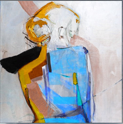 944 Abstrakt maleri - Kvinde