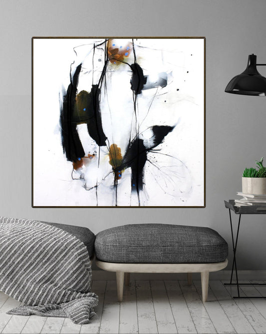 234 Abstrakt maleri - Minimal