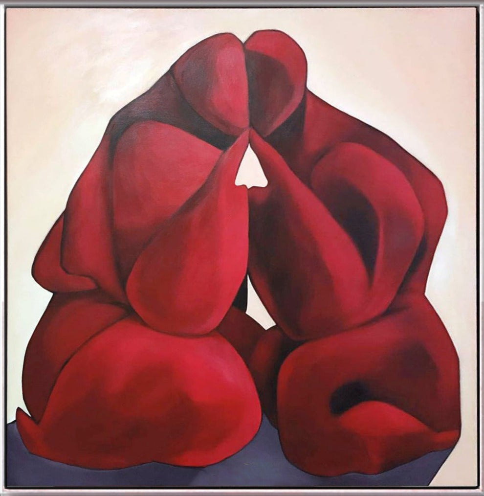 244 Maleri - Et kys