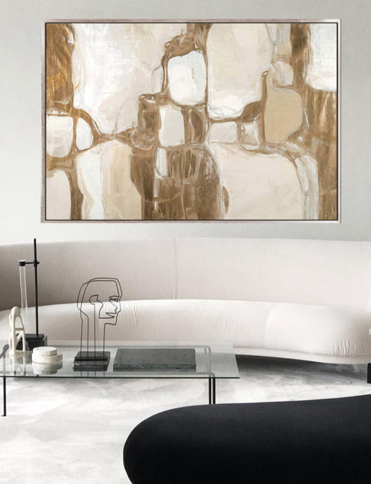 217 Abstrakt maleri - Soft