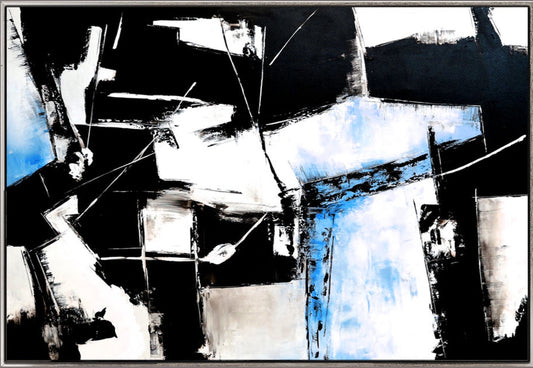 949 Moderne kunst - Med blå