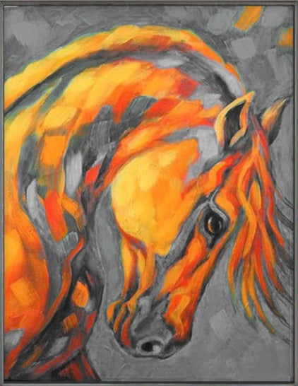 121 Maleri - Hest
