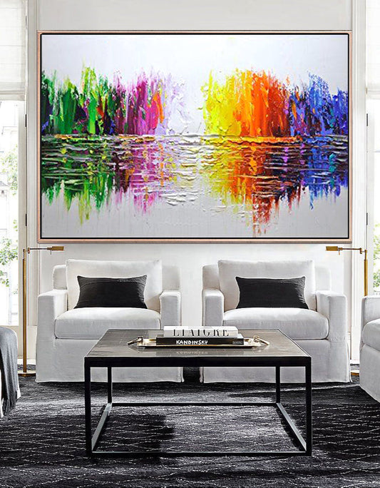 193 Farverigt maleri - Sommer