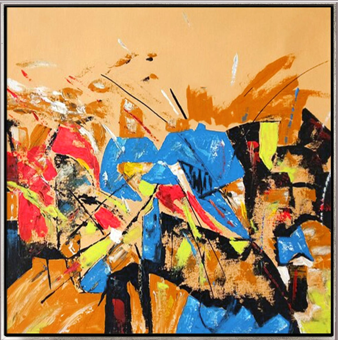 933 Abstrakt maleri