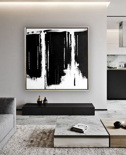 43 Sort-Hvid Abstrakt