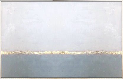 272A Maleri med Guld - Minimalistisk