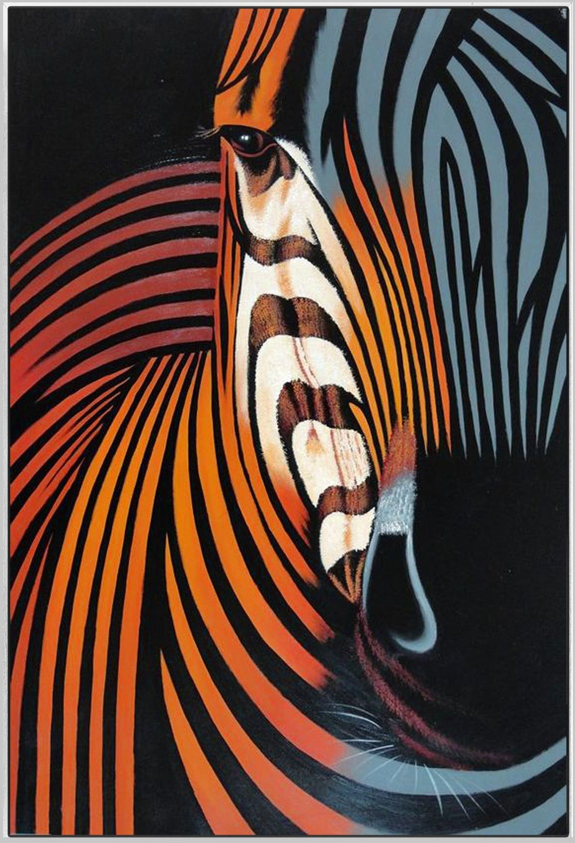 938 Maleri - Zebra