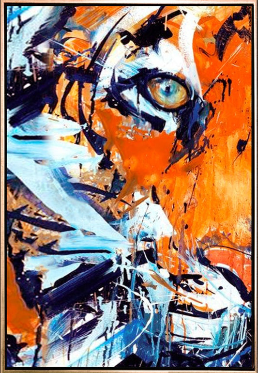 142 Moderne kunst - Tiger