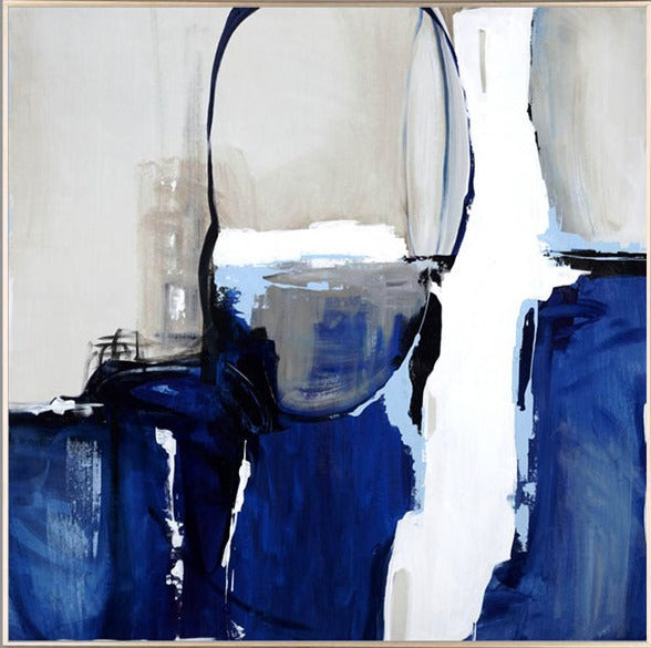 186 Moderne kunst - Blå